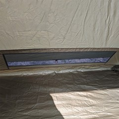 PU3000 Waterproof Single Person Tent 210T Polyester Fabric Aluminum Pole