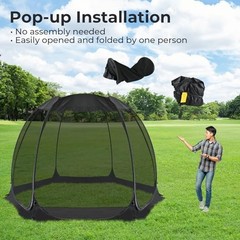 Camp Bug Free Alvantor Pop Up Screen Tent UPF 50