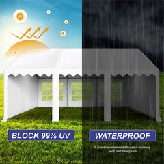 16&rsquo;x20&rsquo;Canopy Party Tent Heavy Duty Carport Outdoor Wedding Gazebo Event Shelter