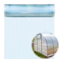 Premium Clear Pergola Roof Panels,(49.2ft x3.2ft) Durable Polycarbonate Roofi…