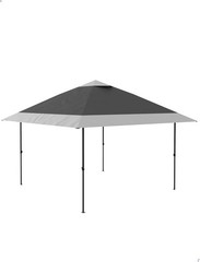 13×13 Ft Pop Up Gazebo Mosquito Netting Height Adjustable 2-Tier Vented Top