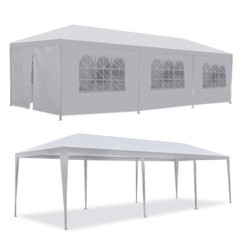10&rsquo;x30&prime; Tent BBQ Gazebo Canopy Party Wedding Outdoor Pavilion Cater Waterproof