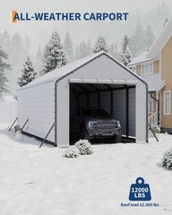 Roofing Panels for Metal Carport 13×26 ft 13×21 ft 13×16 ft Steel Ribbed Panels
