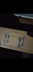 Gazebo 9.8 ft Deep x 9.1 ft Wide x 8.72 ft High with Curtains