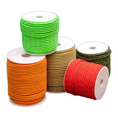 Outdoor Tent Guy Rope 30m Long 4mm Thick Reflective Polyester for Night Use