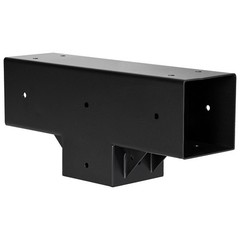 4×4 Inch Pergola Bracket Kit Inner 3.5×3.5 3-Way Woodworks DIY Post 2 pcs
