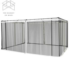 Replacement Mesh Mosquito Netting Screen Walls for 10 ft. x 13 ft. Patio Gazebo