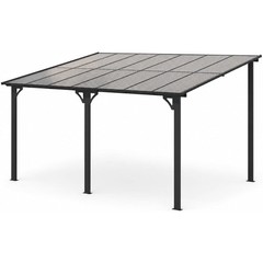 NEW🔥12x20ft Hardtop Sloping Pitched Roof Gazebo Pergola, Patio Covers For Patio