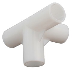 10 Tent Pole Tee Connectors for Canopy and Tent Poles Plastic Joints I D 16mm